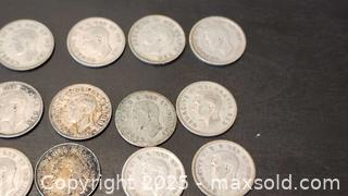 MaxSold Auction: 31 Canada King George VI Silver Dimes - Elgin (Ontario, Canada) SELLER MANAGED Estate Sale Online Auction - Main