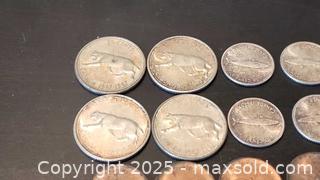 MaxSold Auction: Canada 1967 coins Quarters Dimes Pennies - Elgin (Ontario, Canada) SELLER MANAGED Estate Sale Online Auction - Main