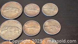 MaxSold Auction: Canada 1967 coins Quarters Dimes Pennies - Elgin (Ontario, Canada) SELLER MANAGED Estate Sale Online Auction - Main