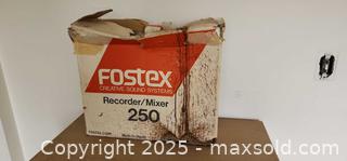 MaxSold Auction: Fostex 250 Recorder Mixer In Box - Elgin (Ontario, Canada) SELLER MANAGED Estate Sale Online Auction - Main Street