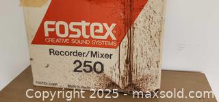 MaxSold Auction: Fostex 250 Recorder Mixer In Box - Elgin (Ontario, Canada) SELLER MANAGED Estate Sale Online Auction - Main Street