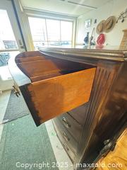 MaxSold Auction: Hespeller canadian “craftsmanship” Five drawer highboy dresser  - Elgin (Ontario, Canada) SELLER MANAGED Estate Sale Online Auction - Main Street