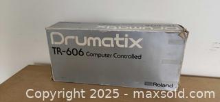 MaxSold Auction: Roland Drumatix TR 606  - Elgin (Ontario, Canada) SELLER MANAGED Estate Sale Online Auction - Main