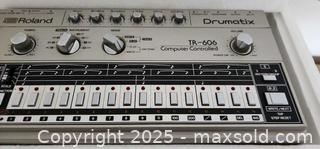 MaxSold Auction: Roland Drumatix TR 606  - Elgin (Ontario, Canada) SELLER MANAGED Estate Sale Online Auction - Main