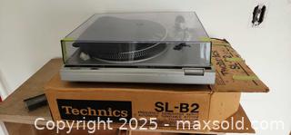 MaxSold Auction: Technics SL B2 Turntable in Box - Elgin (Ontario, Canada) SELLER MANAGED Estate Sale Online Auction - Main