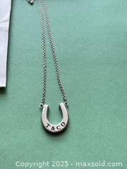 MaxSold Auction: Tiffany &#38; Co. Sterling Horseshoe Necklace  - Cobourg (Ontario, Canada) SELLER MANAGED Downsizing Online Auction - King Street West