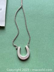 MaxSold Auction: Tiffany &#38; Co. Sterling Horseshoe Necklace  - Cobourg (Ontario, Canada) SELLER MANAGED Downsizing Online Auction - King Street West
