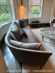 MaxSold Auction: Grey Montauk Charlotte Sofa.  Like new.    - Toronto (Ontario, Canada) SELLER MANAGED Downsizing Online Auction -  Chestnut Park Road