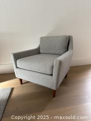 MaxSold Auction: Like new West Elm Everett Lounge Chair   - Toronto (Ontario, Canada) SELLER MANAGED Downsizing Online Auction -  Chestnut Park Road