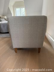 MaxSold Auction: Like new West Elm Everett Lounge Chair   - Toronto (Ontario, Canada) SELLER MANAGED Downsizing Online Auction -  Chestnut Park Road