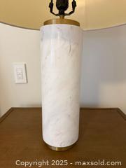 MaxSold Auction: Restoration Hardware Cylindrical Column Marble Table Lamp  (2 of 2) - Toronto (Ontario, Canada) SELLER MANAGED Downsizing Online Auction -  Chestnut Park Road