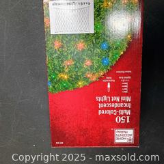 MaxSold Auction: 150 multi colored net lights  - Waterford (New Jersey, USA) SELLER MANAGED Downsizing Online Auction - Chew Road