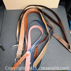 MaxSold Auction: Assorted belt lot (7) - Waterford (New Jersey, USA) SELLER MANAGED Downsizing Online Auction - Chew Road