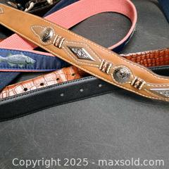 MaxSold Auction: Assorted belt lot (7) - Waterford (New Jersey, USA) SELLER MANAGED Downsizing Online Auction - Chew Road