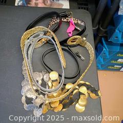 MaxSold Auction: Assorted fashion belt lot (7) - Waterford (New Jersey, USA) SELLER MANAGED Downsizing Online Auction - Chew Road