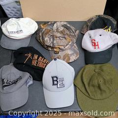 MaxSold Auction: Assorted hat lot 8 hats winter hats - Waterford (New Jersey, USA) SELLER MANAGED Downsizing Online Auction - Chew Road