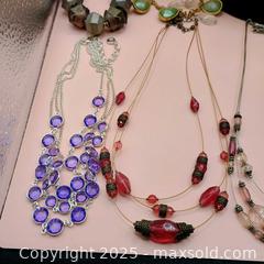 MaxSold Auction: Assorted necklace lot (10) - Waterford (New Jersey, USA) SELLER MANAGED Downsizing Online Auction - Chew Road