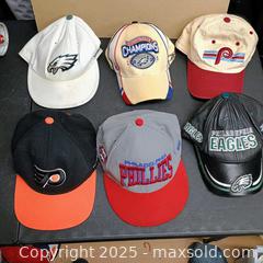 MaxSold Auction: Assorted Philadelphia sport hats  - Waterford (New Jersey, USA) SELLER MANAGED Downsizing Online Auction - Chew Road