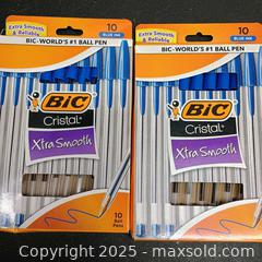 MaxSold Auction: Bic pen lot New  - Waterford (New Jersey, USA) SELLER MANAGED Downsizing Online Auction - Chew Road