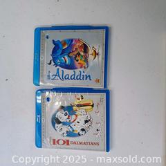 MaxSold Auction: Blu-ray disc Disney lot Inc Aladdin - Waterford (New Jersey, USA) SELLER MANAGED Downsizing Online Auction - Chew Road
