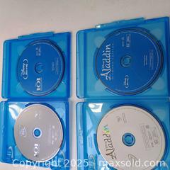 MaxSold Auction: Blu-ray disc Disney lot Inc Aladdin - Waterford (New Jersey, USA) SELLER MANAGED Downsizing Online Auction - Chew Road