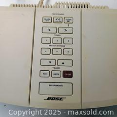 MaxSold Auction: BOSE WAVE clock radio and alarm w/ remote WORKS SOUNDS AMAZING - Waterford (New Jersey, USA) SELLER MANAGED Downsizing Online Auction - Chew Road
