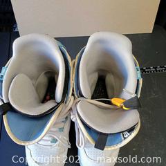 MaxSold Auction: Burton casa  snow boots size 8.5 - Waterford (New Jersey, USA) SELLER MANAGED Downsizing Online Auction - Chew Road