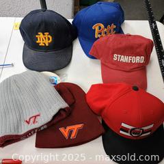 MaxSold Auction: College assorted hats  - Waterford (New Jersey, USA) SELLER MANAGED Downsizing Online Auction - Chew Road