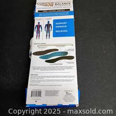 MaxSold Auction: Copper fit Orthotic insoles new  - Waterford (New Jersey, USA) SELLER MANAGED Downsizing Online Auction - Chew Road