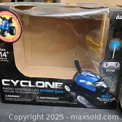 MaxSold Auction: Cyclone radio controlled stunt car - Waterford (New Jersey, USA) SELLER MANAGED Downsizing Online Auction - Chew Road