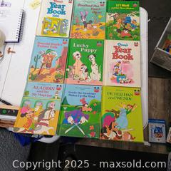 MaxSold Auction: Disney hard cover book lot some vintage  - Waterford (New Jersey, USA) SELLER MANAGED Downsizing Online Auction - Chew Road