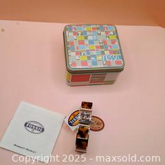 MaxSold Auction: Fossil ladies watch NEW  - Waterford (New Jersey, USA) SELLER MANAGED Downsizing Online Auction - Chew Road