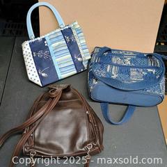 MaxSold Auction: Handbag lot (3) liz Claiborne - Waterford (New Jersey, USA) SELLER MANAGED Downsizing Online Auction - Chew Road