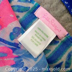 MaxSold Auction: Lilly Pulitzer scarf lot  - Waterford (New Jersey, USA) SELLER MANAGED Downsizing Online Auction - Chew Road