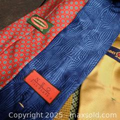 MaxSold Auction: Men's tie lot (12) Nautica,Hilfiger etc - Waterford (New Jersey, USA) SELLER MANAGED Downsizing Online Auction - Chew Road