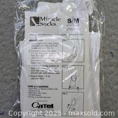 MaxSold Auction: Miracle socks lot compression socks 5. NEW - Waterford (New Jersey, USA) SELLER MANAGED Downsizing Online Auction - Chew Road