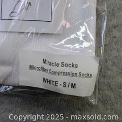 MaxSold Auction: Miracle socks lot compression socks 5. NEW - Waterford (New Jersey, USA) SELLER MANAGED Downsizing Online Auction - Chew Road