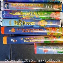 MaxSold Auction: Misc assorted VHS TAPES  - Waterford (New Jersey, USA) SELLER MANAGED Downsizing Online Auction - Chew Road
