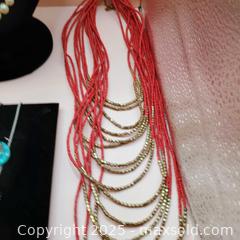 MaxSold Auction: Misc lot of jewelry necklaces etc - Waterford (New Jersey, USA) SELLER MANAGED Downsizing Online Auction - Chew Road