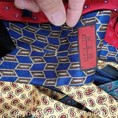 MaxSold Auction: Misc men's ties lot (12) Pierre Cardin, Polo, club room,  - Waterford (New Jersey, USA) SELLER MANAGED Downsizing Online Auction - Chew Road