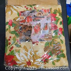 MaxSold Auction: Misc Xmas lot fake snow lights tablecloth  - Waterford (New Jersey, USA) SELLER MANAGED Downsizing Online Auction - Chew Road