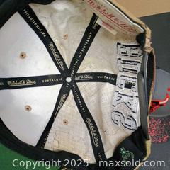 MaxSold Auction: Mitchell and ness hat lot NBA - Waterford (New Jersey, USA) SELLER MANAGED Downsizing Online Auction - Chew Road