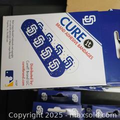 MaxSold Auction: MLB bandages Padres lot (25) - Waterford (New Jersey, USA) SELLER MANAGED Downsizing Online Auction - Chew Road