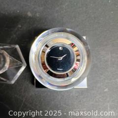 MaxSold Auction: Movado desk clock  - Waterford (New Jersey, USA) SELLER MANAGED Downsizing Online Auction - Chew Road