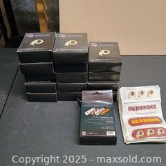 MaxSold Auction: NFL Redskins bandages lot (15) - Waterford (New Jersey, USA) SELLER MANAGED Downsizing Online Auction - Chew Road