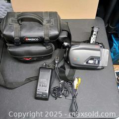 MaxSold Auction: Panasonic palmcorder with bag  - Waterford (New Jersey, USA) SELLER MANAGED Downsizing Online Auction - Chew Road