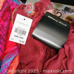 MaxSold Auction: Scarf lot (10) - Waterford (New Jersey, USA) SELLER MANAGED Downsizing Online Auction - Chew Road