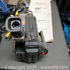 MaxSold Auction: Sony video camera recorder  - Waterford (New Jersey, USA) SELLER MANAGED Downsizing Online Auction - Chew Road