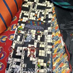 MaxSold Auction: Ties lot (14)Pierre Cardin,Fox Hill etc  - Waterford (New Jersey, USA) SELLER MANAGED Downsizing Online Auction - Chew Road