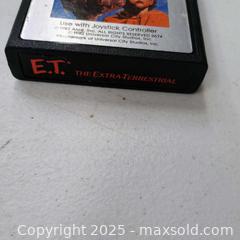 MaxSold Auction: Vintage Atari game ET - Waterford (New Jersey, USA) SELLER MANAGED Downsizing Online Auction - Chew Road